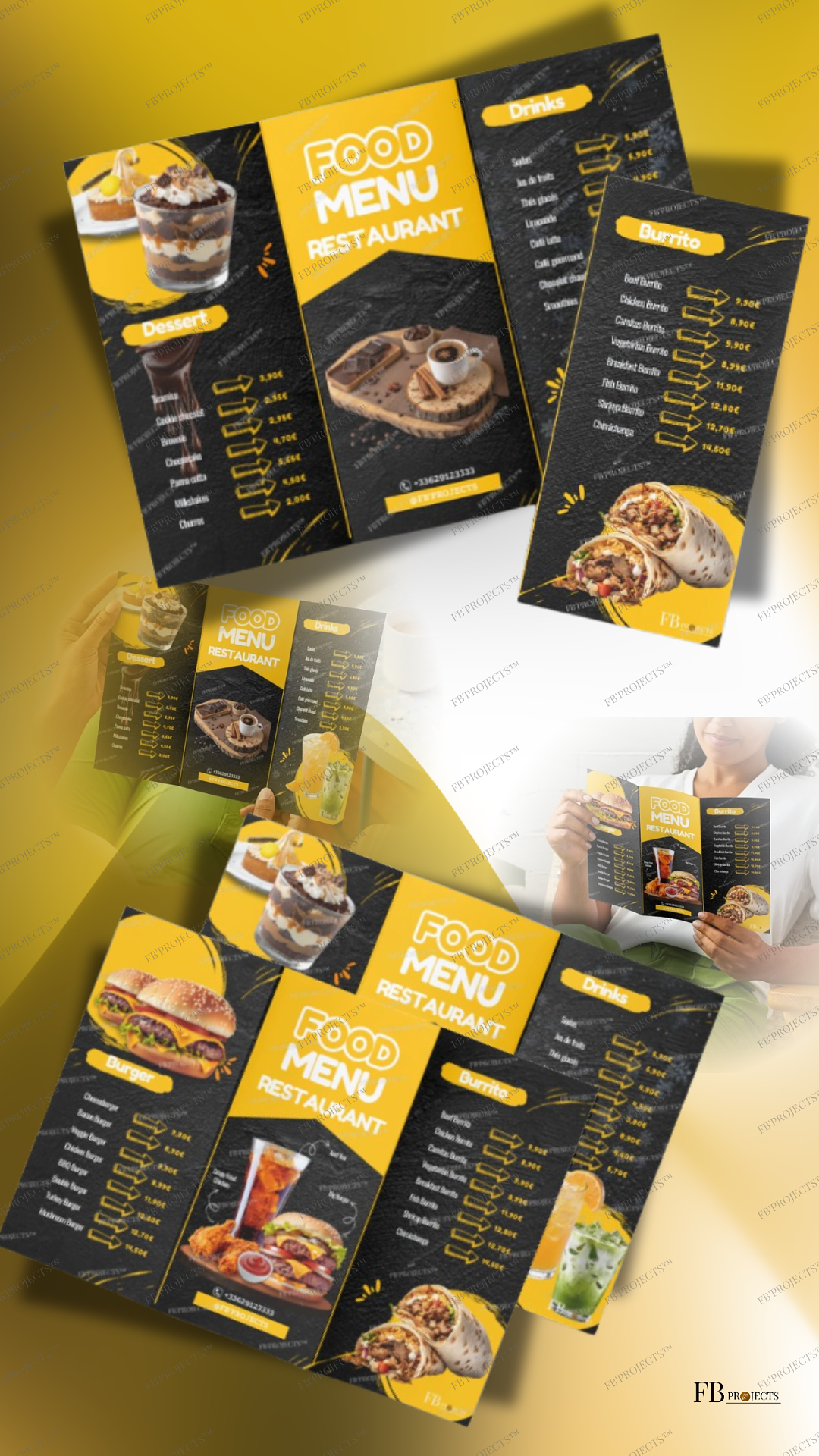 MENU RESTAURATION RAPIDE