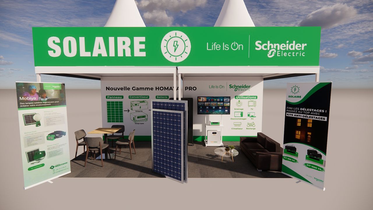 Simulation de stand en 3D