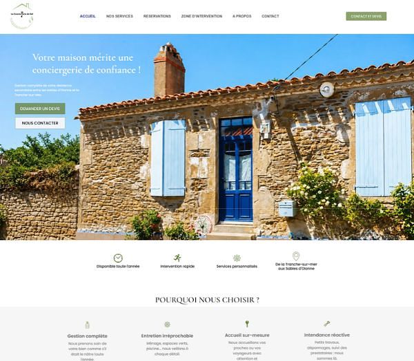 Création de site vitrine WordPress & SEO – La Conc