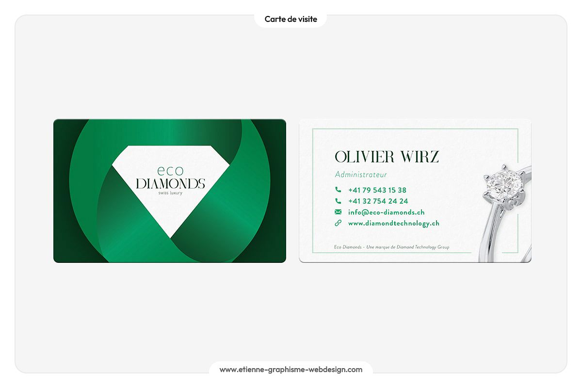Diamond Cutting Tools | Carte de visite