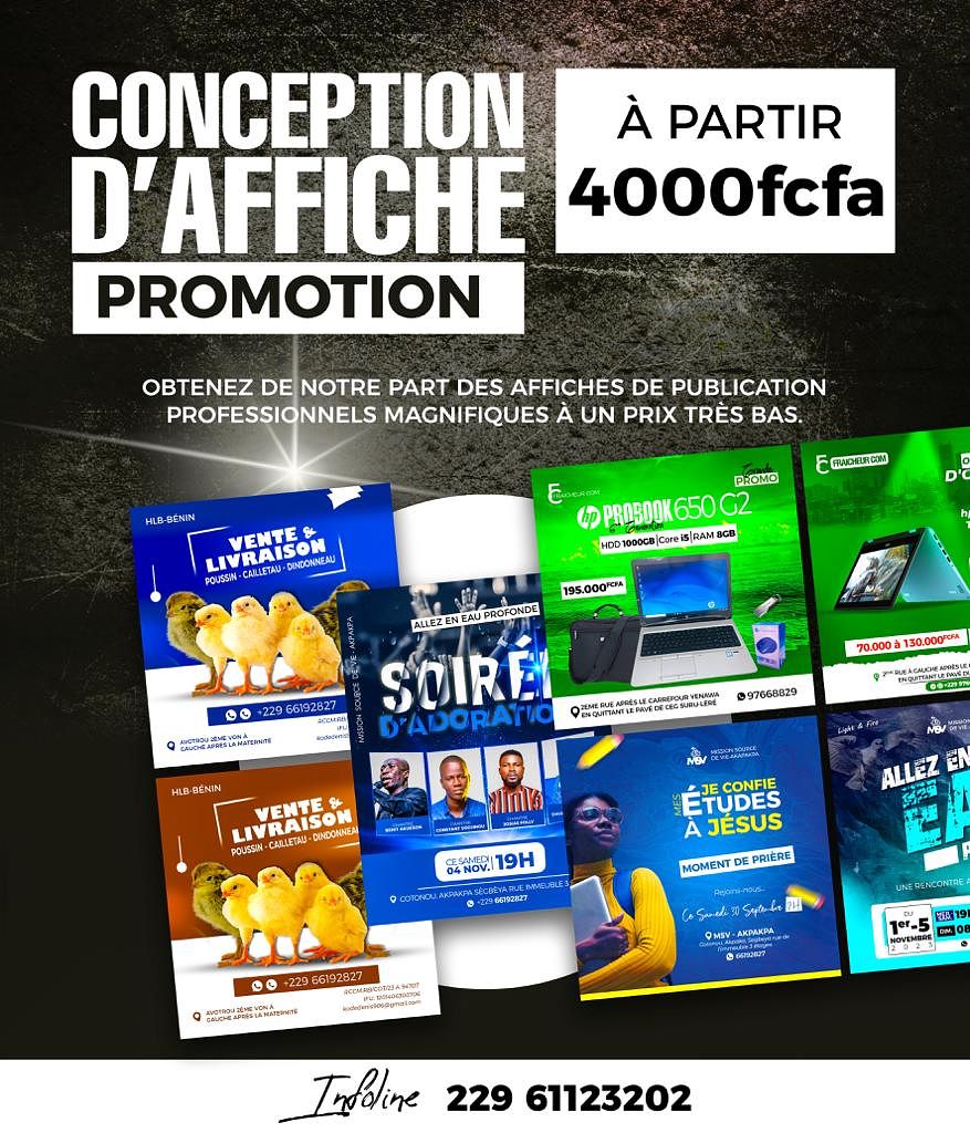 Conception d’affiche