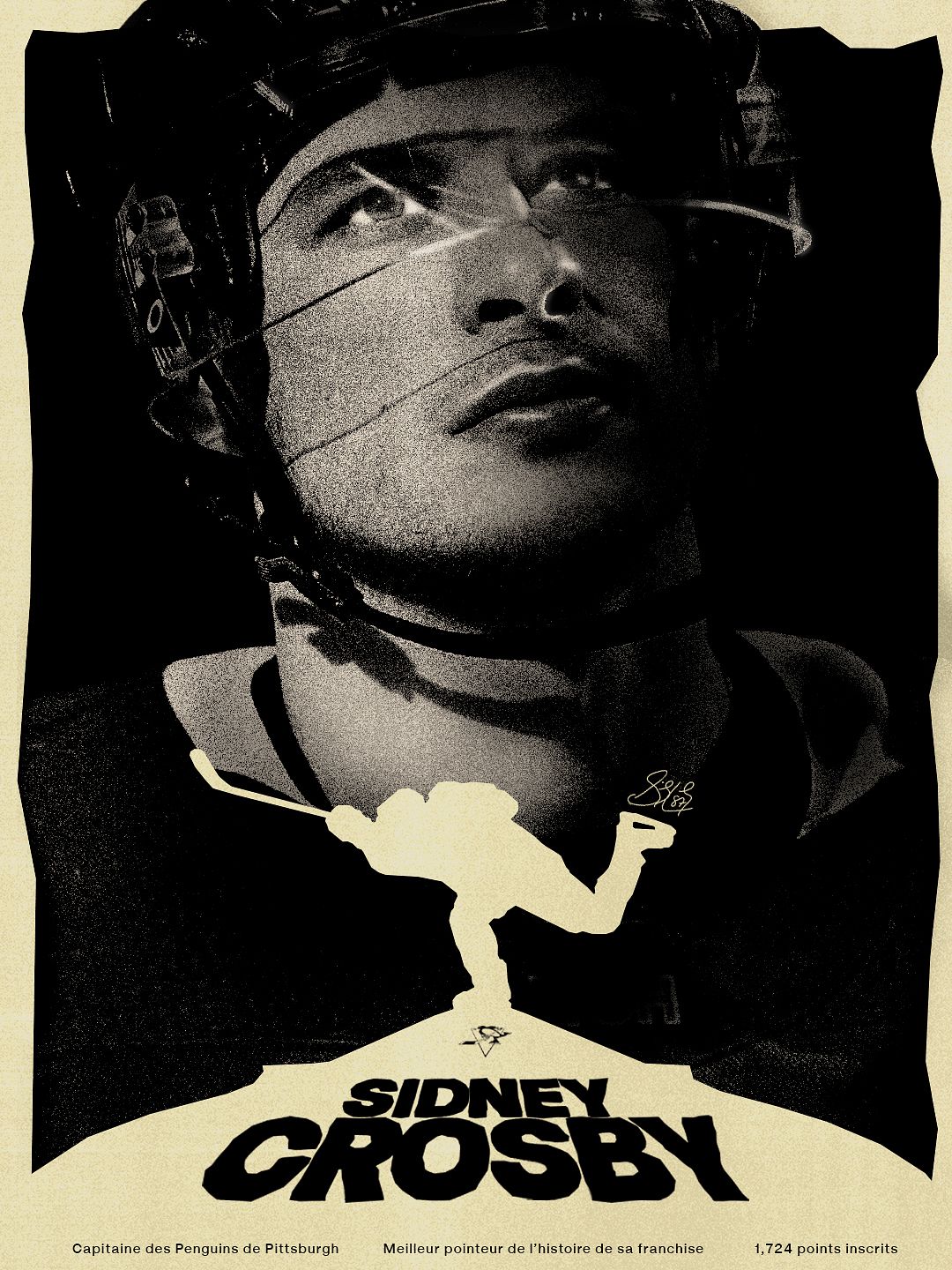 Affiche Sidney Crosby