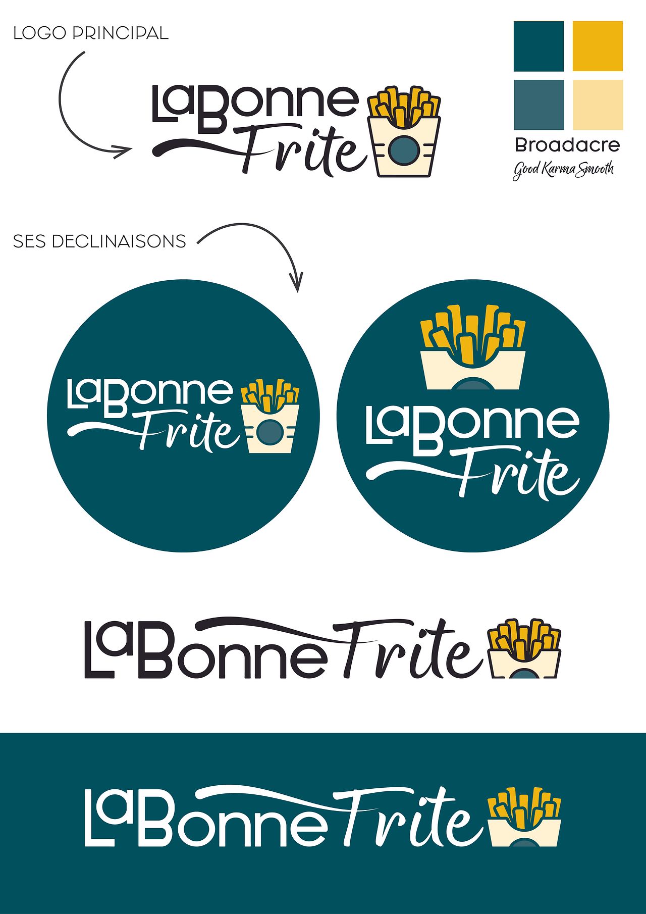 Proposition logo La Bonne Frite