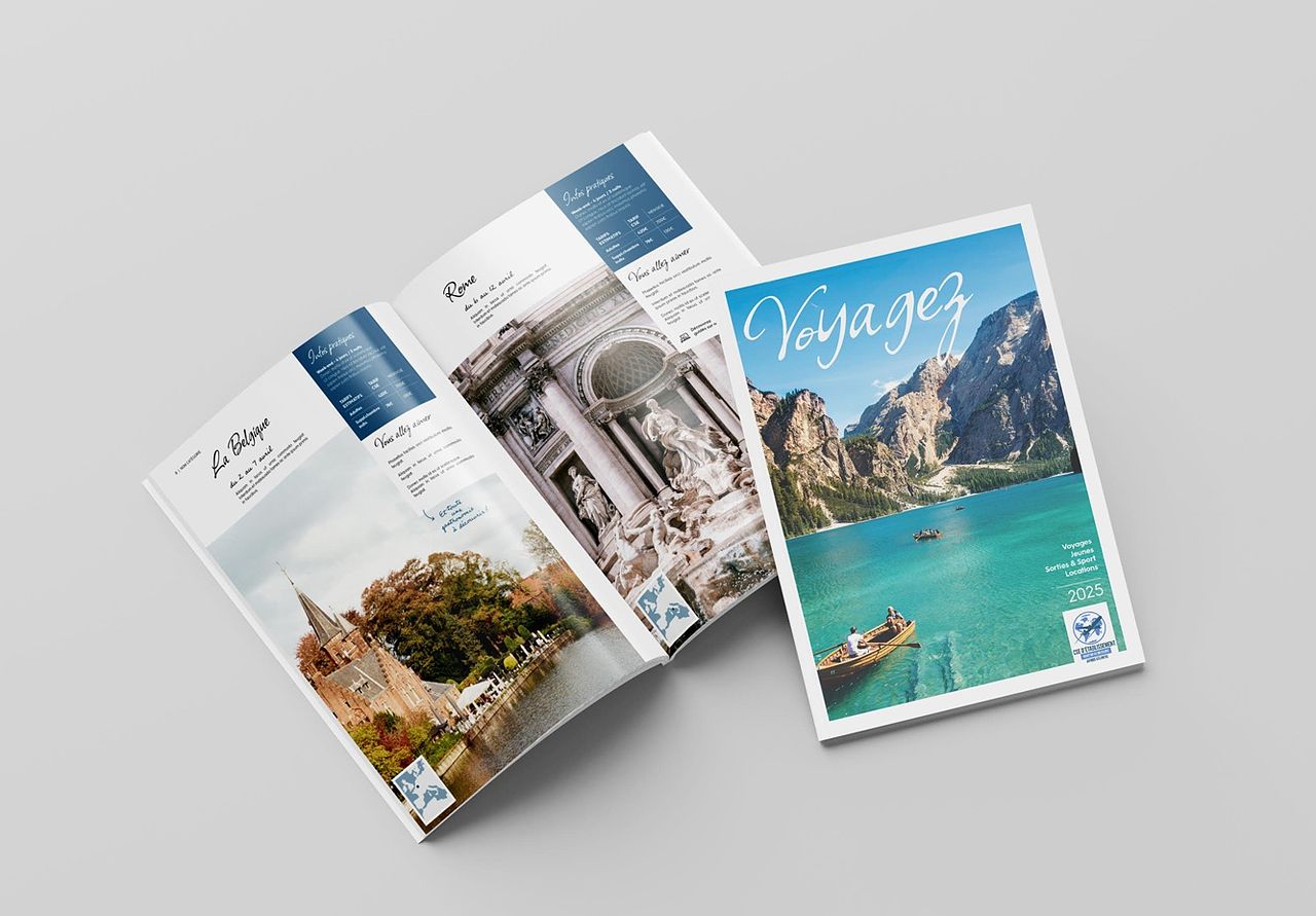 Catalogue - mise en page