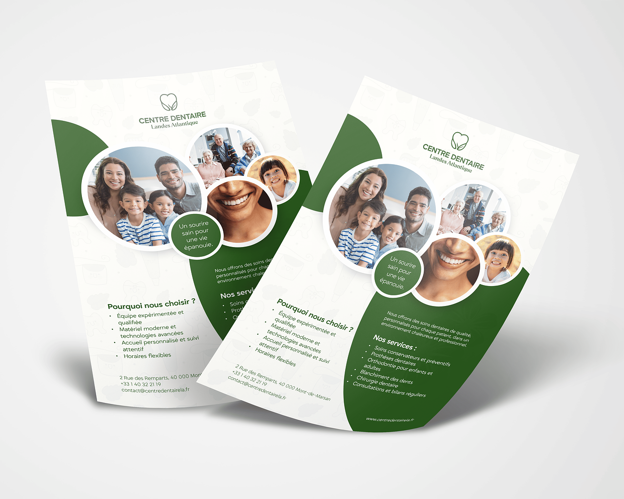 Flyer - Centre Dentaire Landes Atlantique