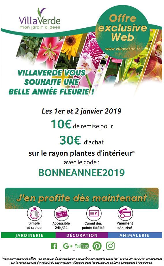 Emailing Bonne Année - VillaVerde