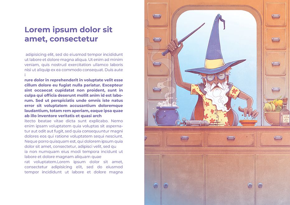 Illustration livre pour enfant