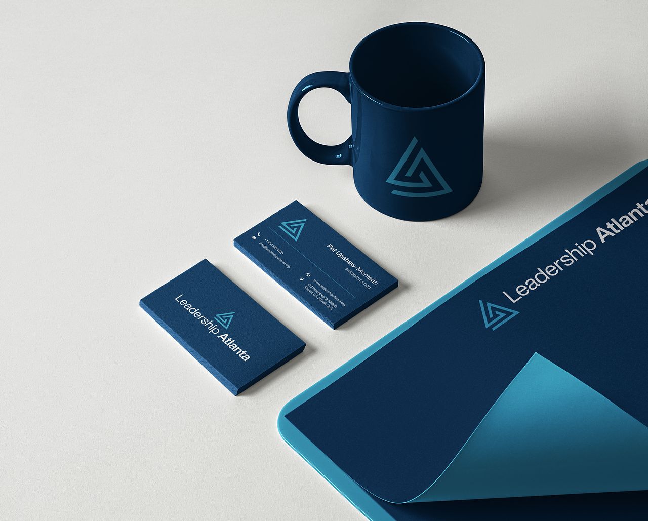 Leadership Atlanta – Identité Visuelle & Papeterie