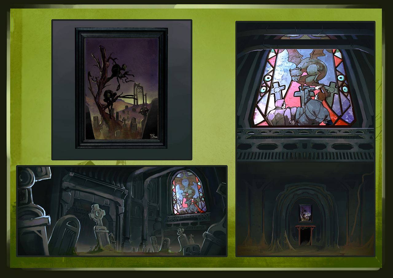 Background paintings 1