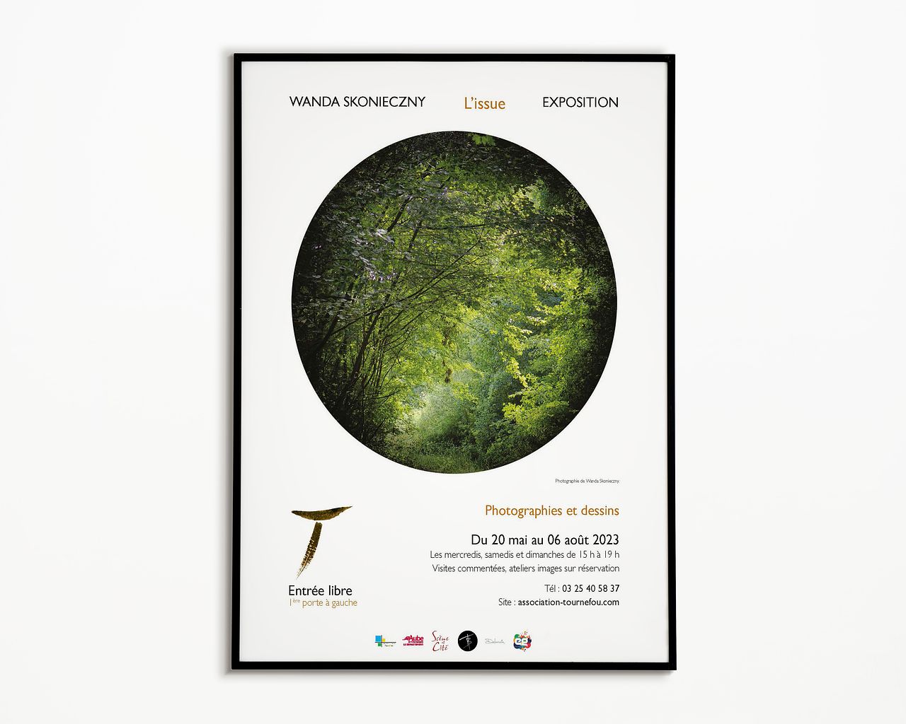 Panneau d'exposition