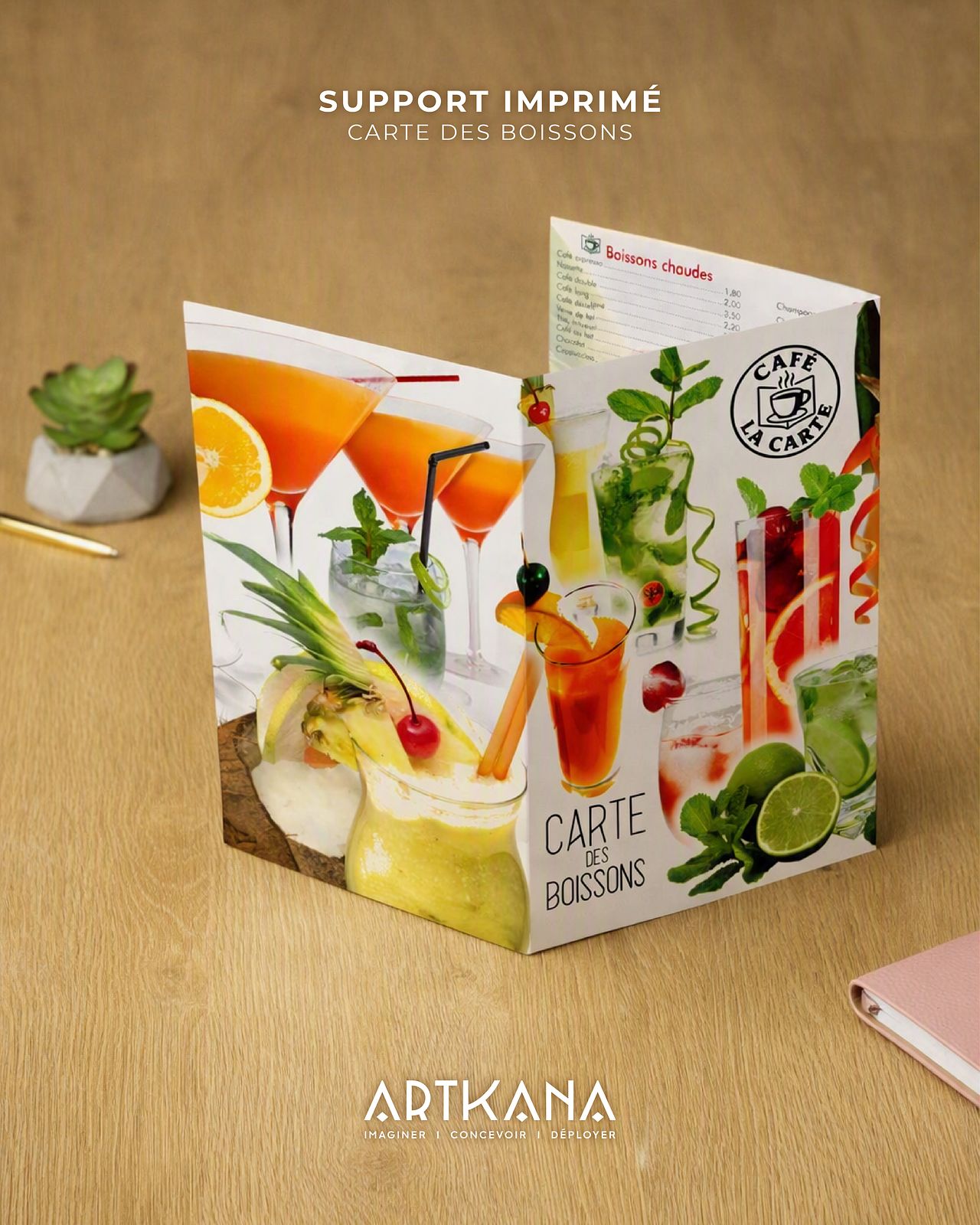 Café - Carte des boissons