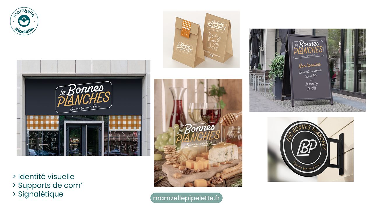 Identité de marque pour un restaurant