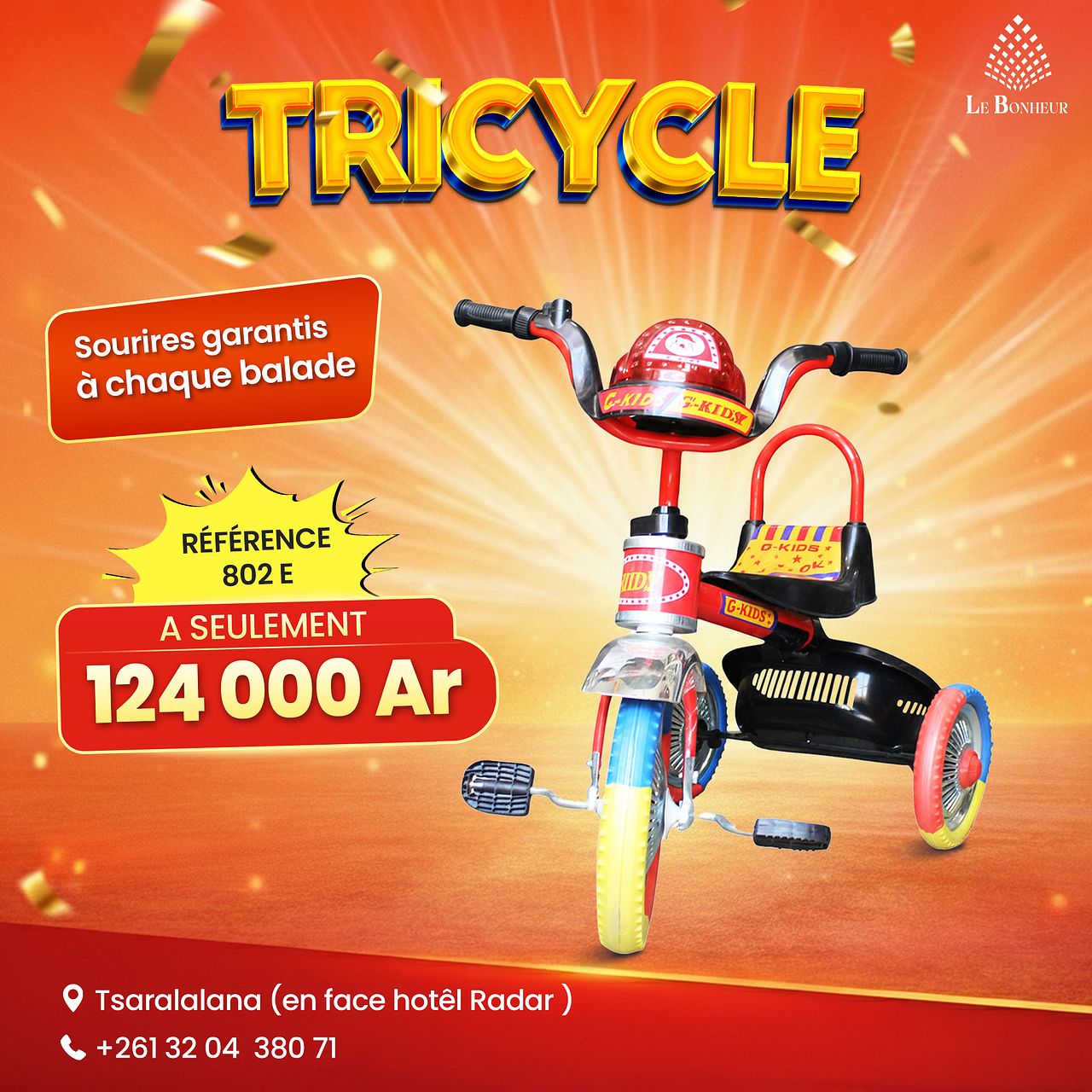 Affiche Tricycles