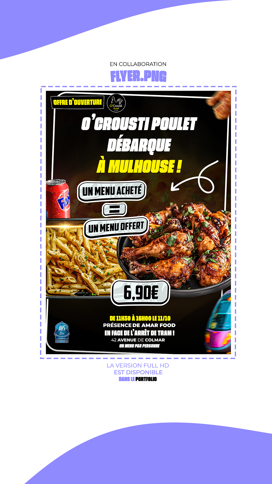 Flyer pour restaurant