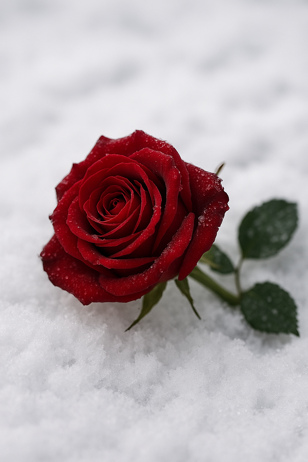 Rose des neige