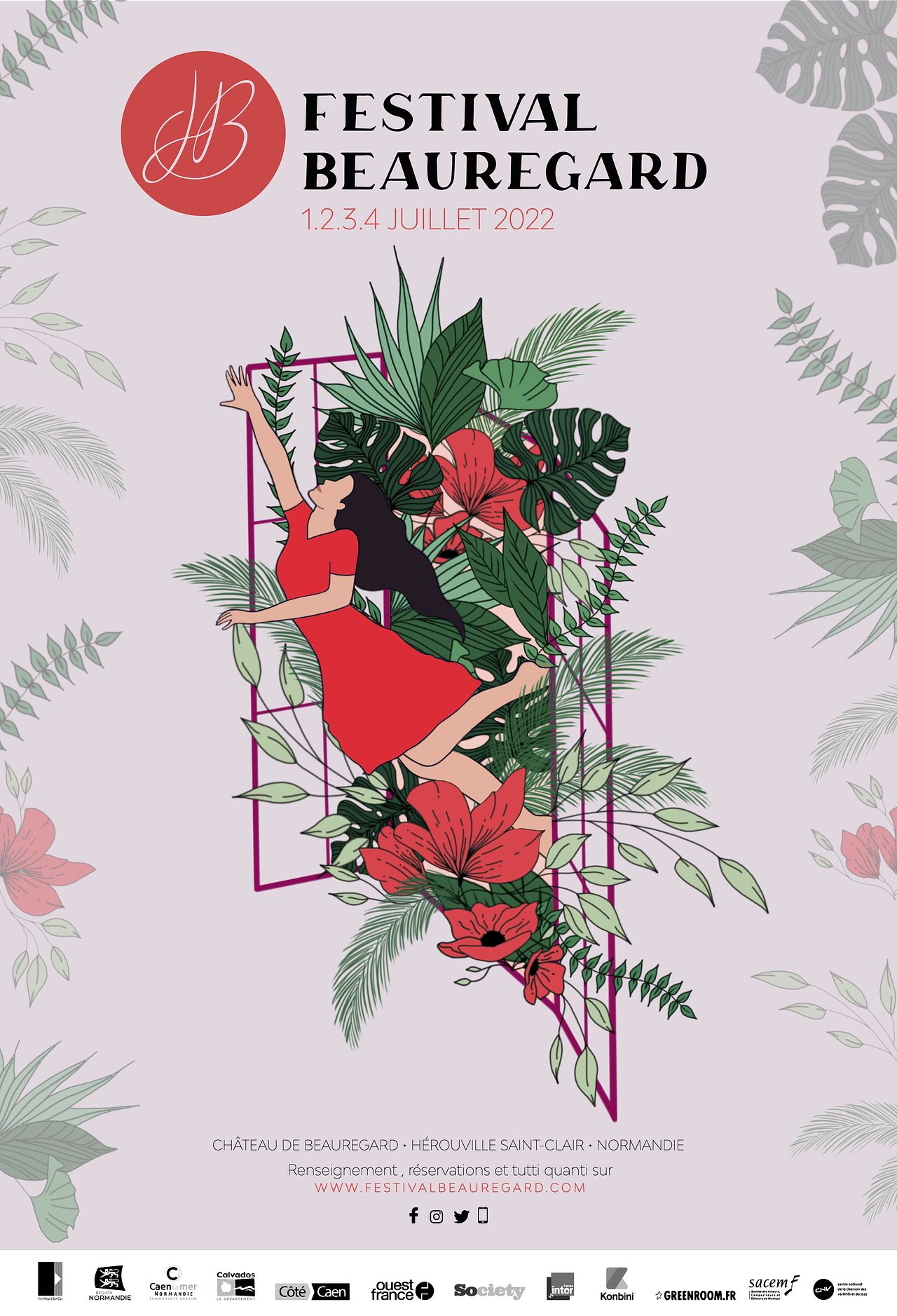 Affiche festival de musique