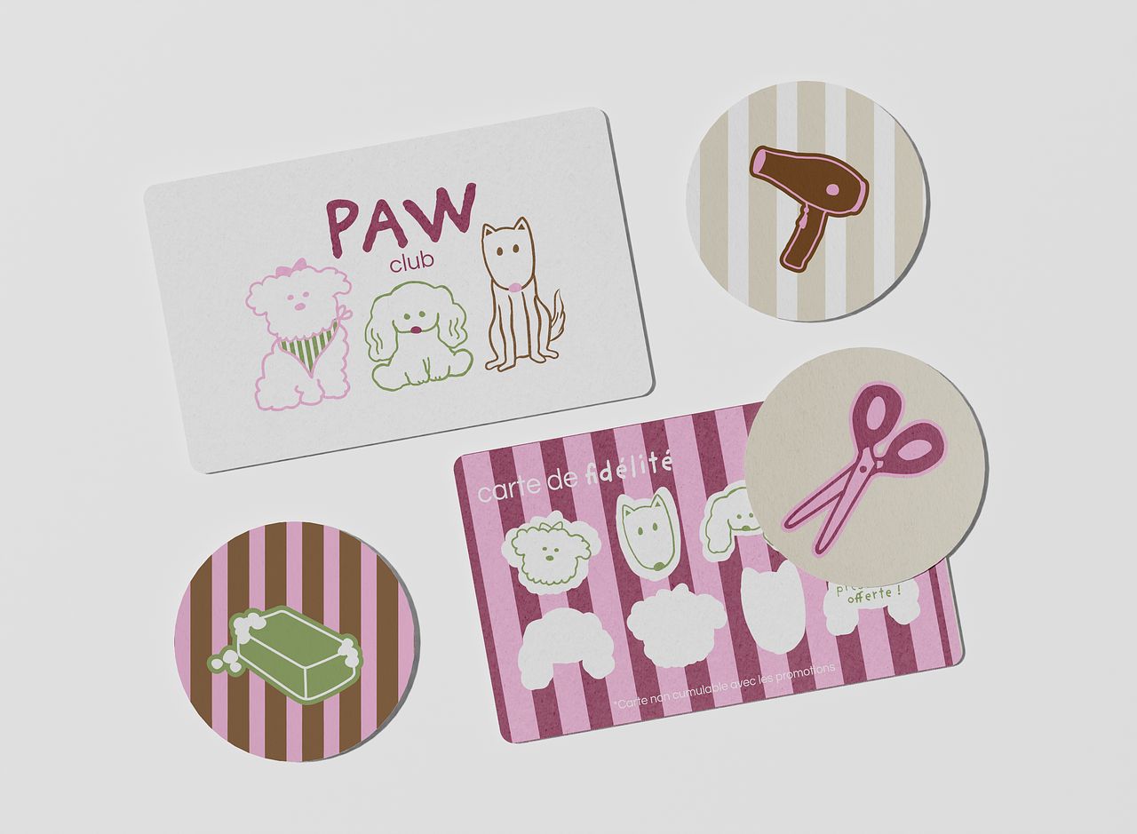 Carte de fidélité PAW CLUB