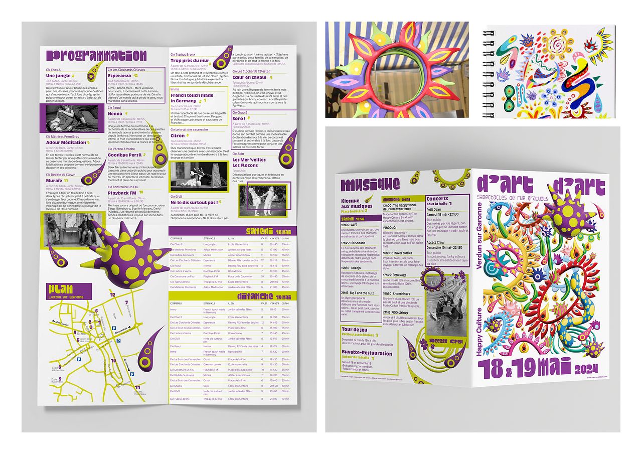 Programme du festival d'art d'art
