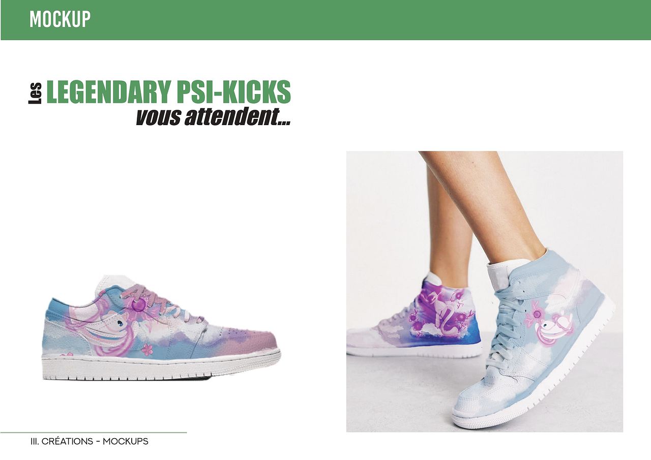 Projet fictif - Cross culture Air Jordan x Pokemon