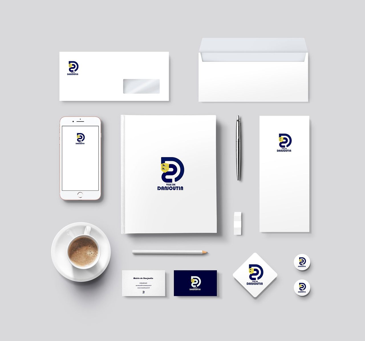 Branding Institutionnel — Stationery & Papeterie
