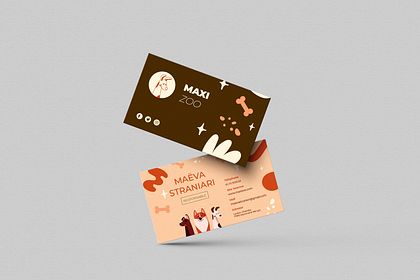 CARTE DE VISITE I MAXIZOO by Spread'RGD