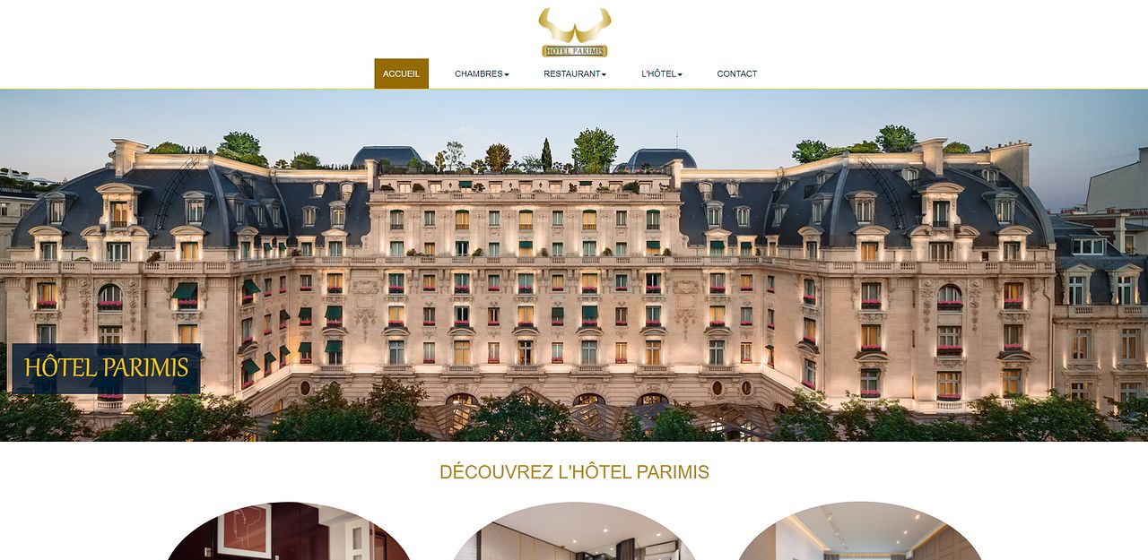 Maquette de site Internet