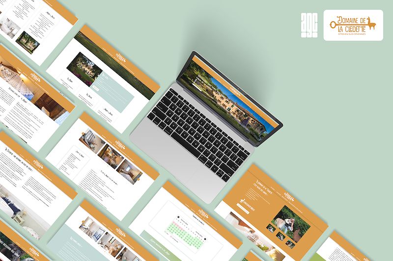Domaine de la Clédette | Site web et SEO