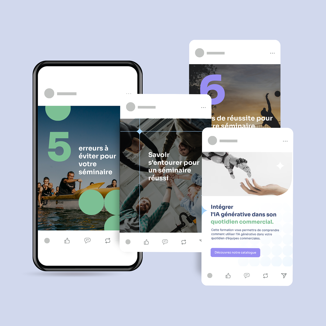 Charte graphique - Réseau social