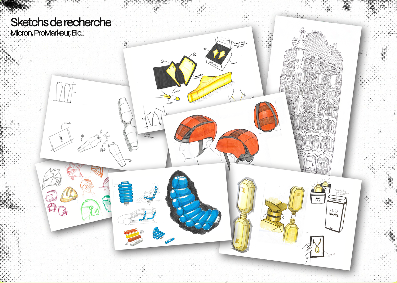 Croquis design objet