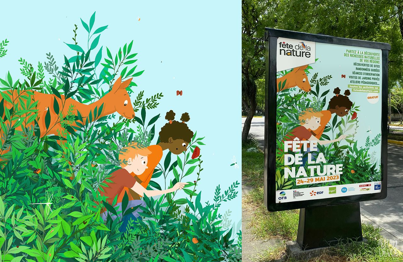 Illustration Fête de la Nature 2023