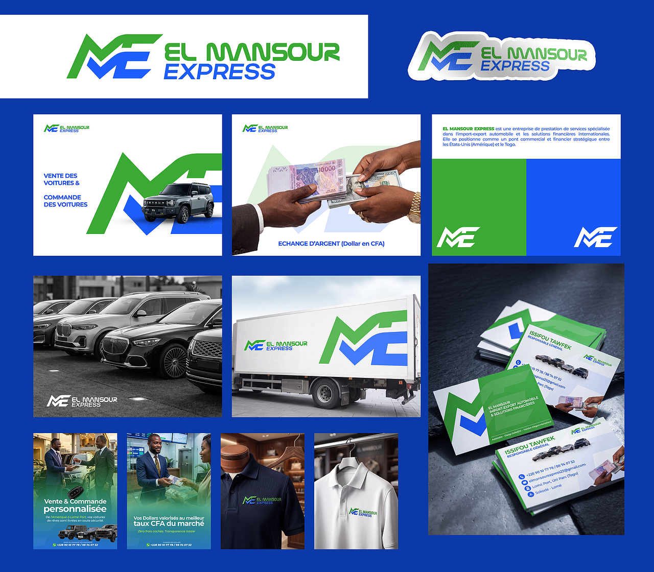 Brand Identity Architecture – EL MANSOUR EXPRESS