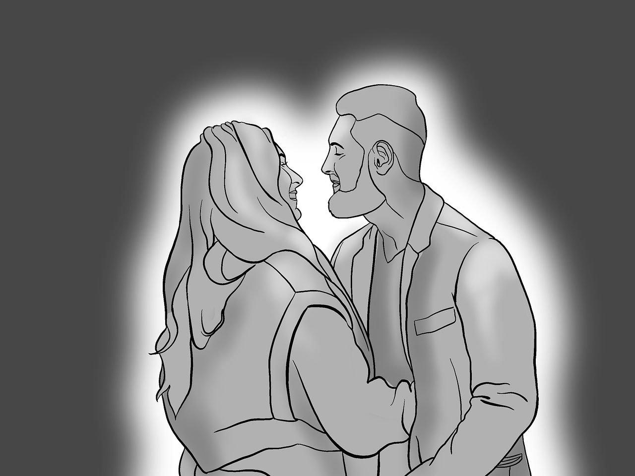 Illustration couple