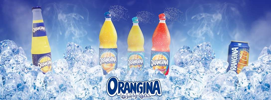 Conception pour la page Facebook d'Orangina