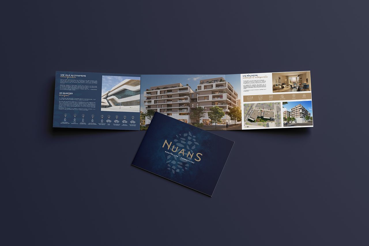 Plaquette et Branding NEXITY - NUANS