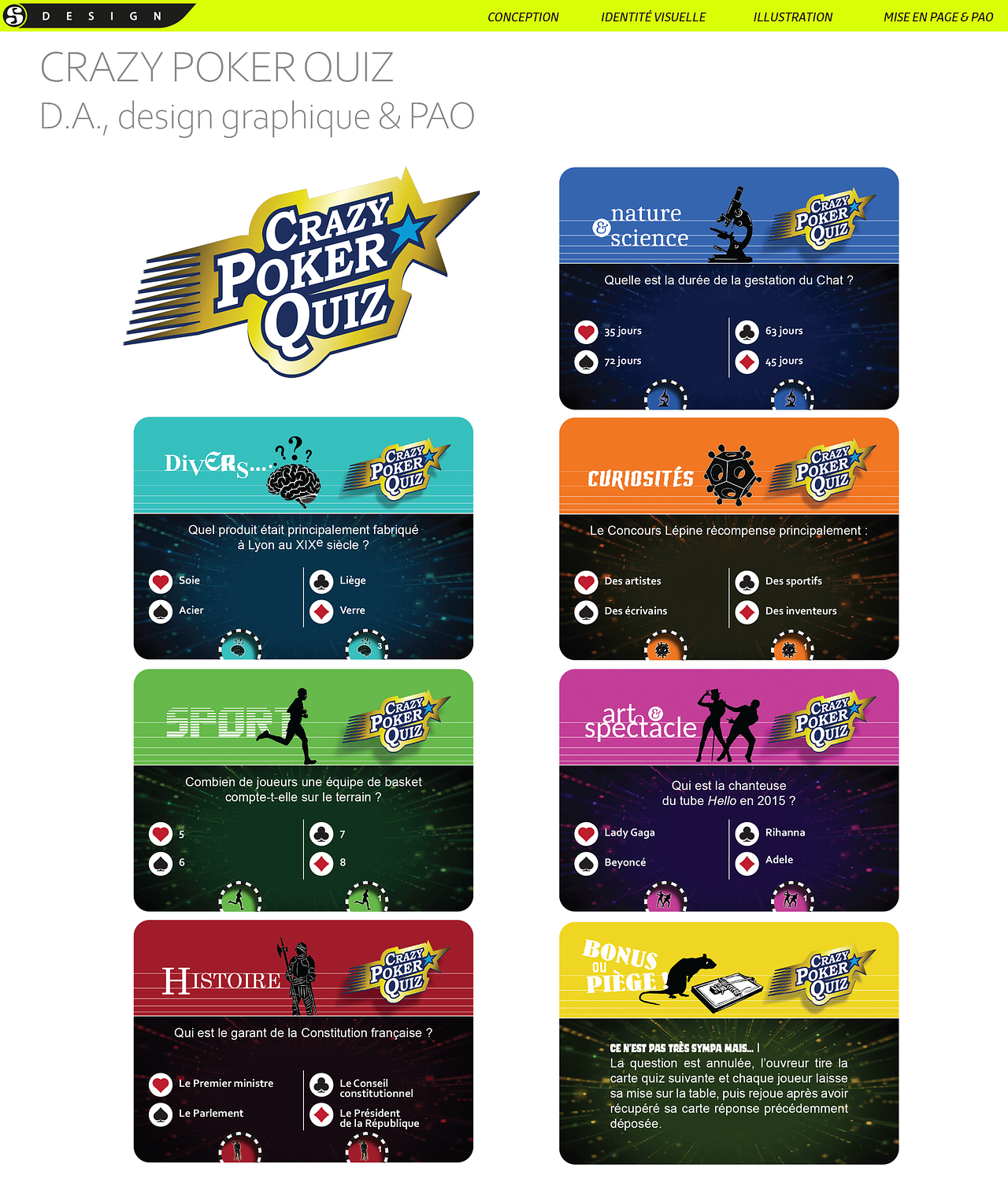 CRAZY POKER QUIZ