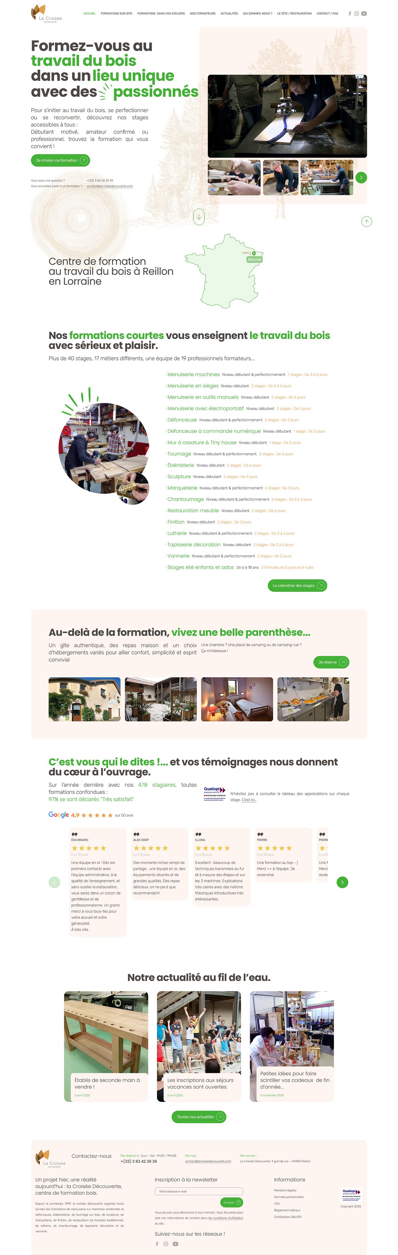 Home page