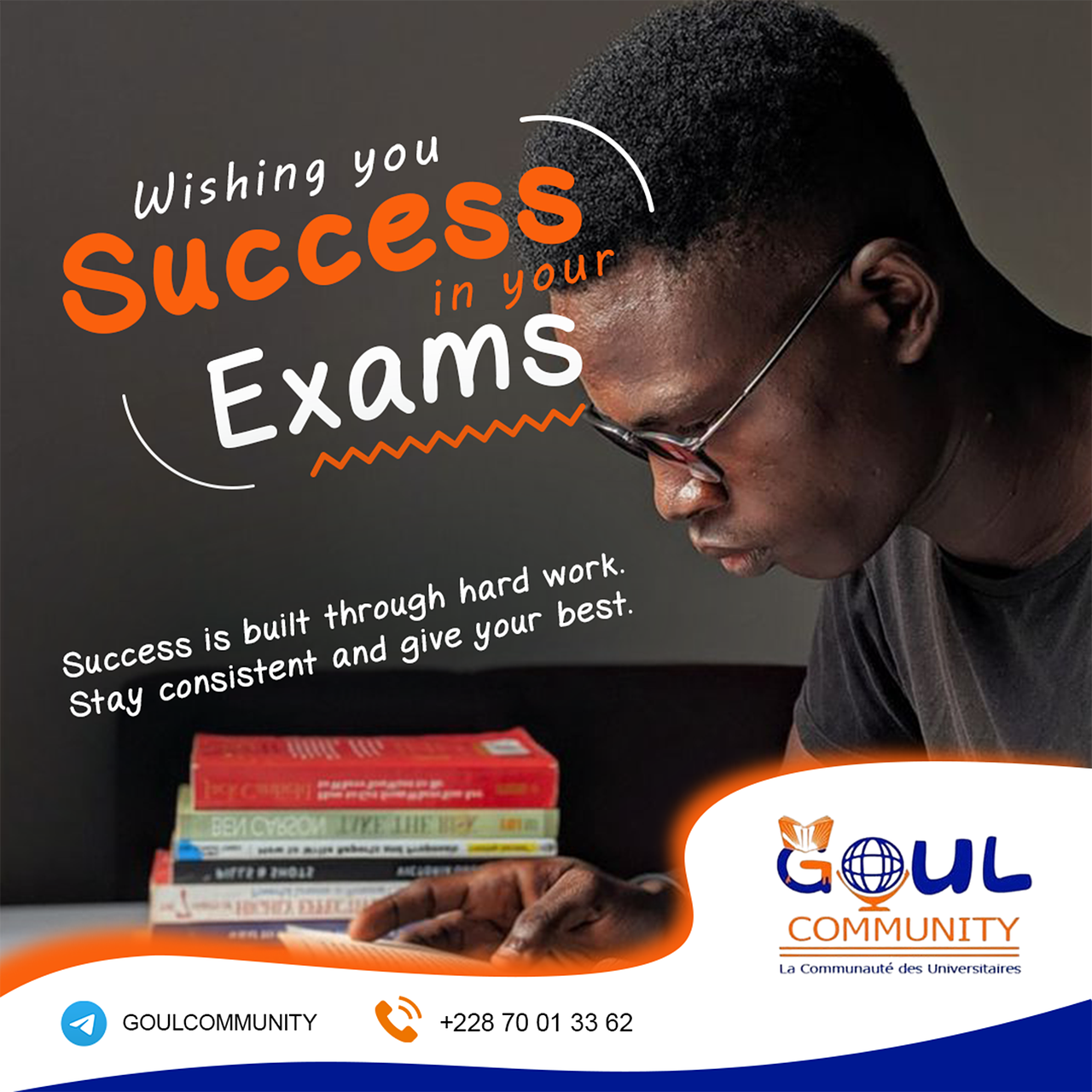 Affiche de Soutien Scolaire — Design Inspirant "Su