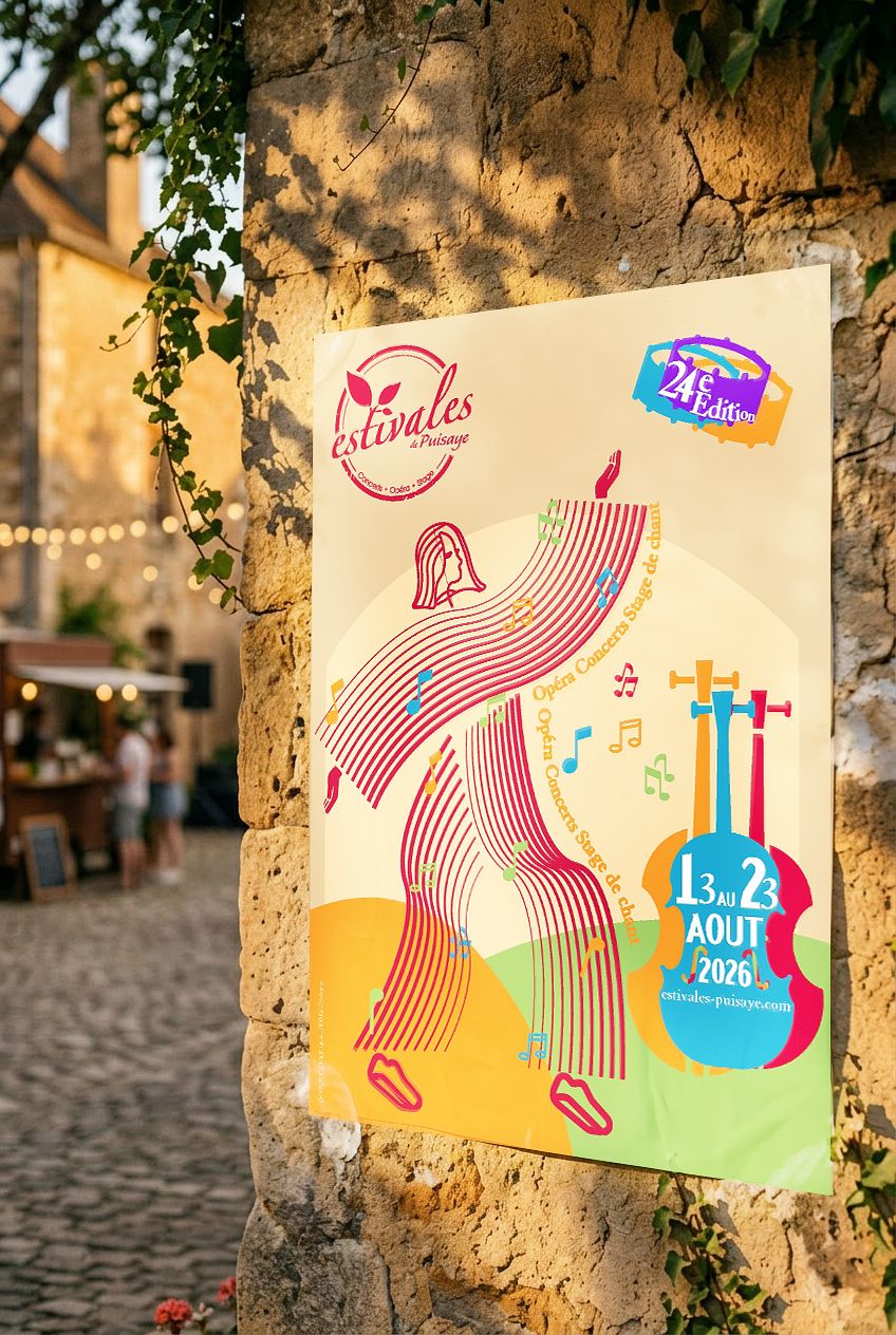 Affiche Lauréate : Festival les Estivales de Puisa