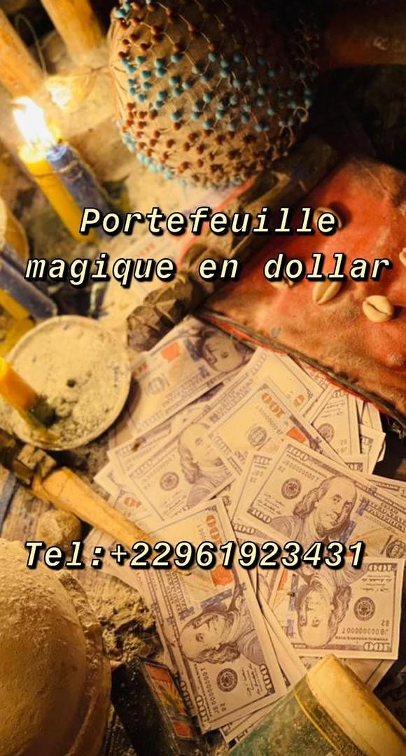 MULTIPLICATION D'ARGENT AU CONGO,TL:+2290161923431