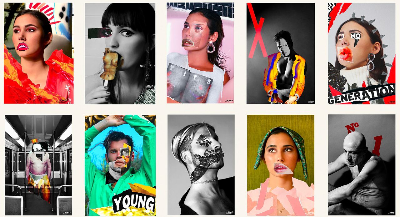 Collages digitaux sur photographies