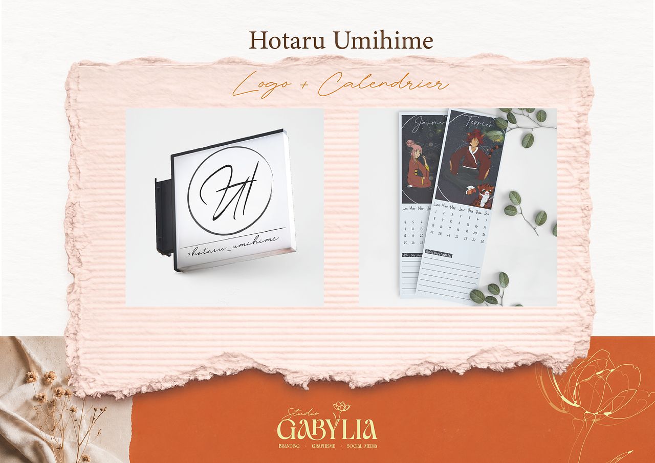 Identité visuelle Hotaru