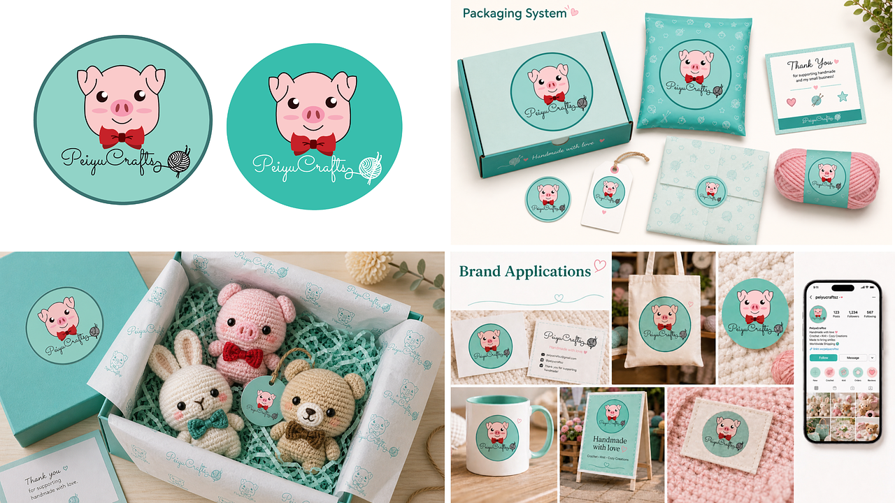Logo & Identité d'une boutique artisanale
