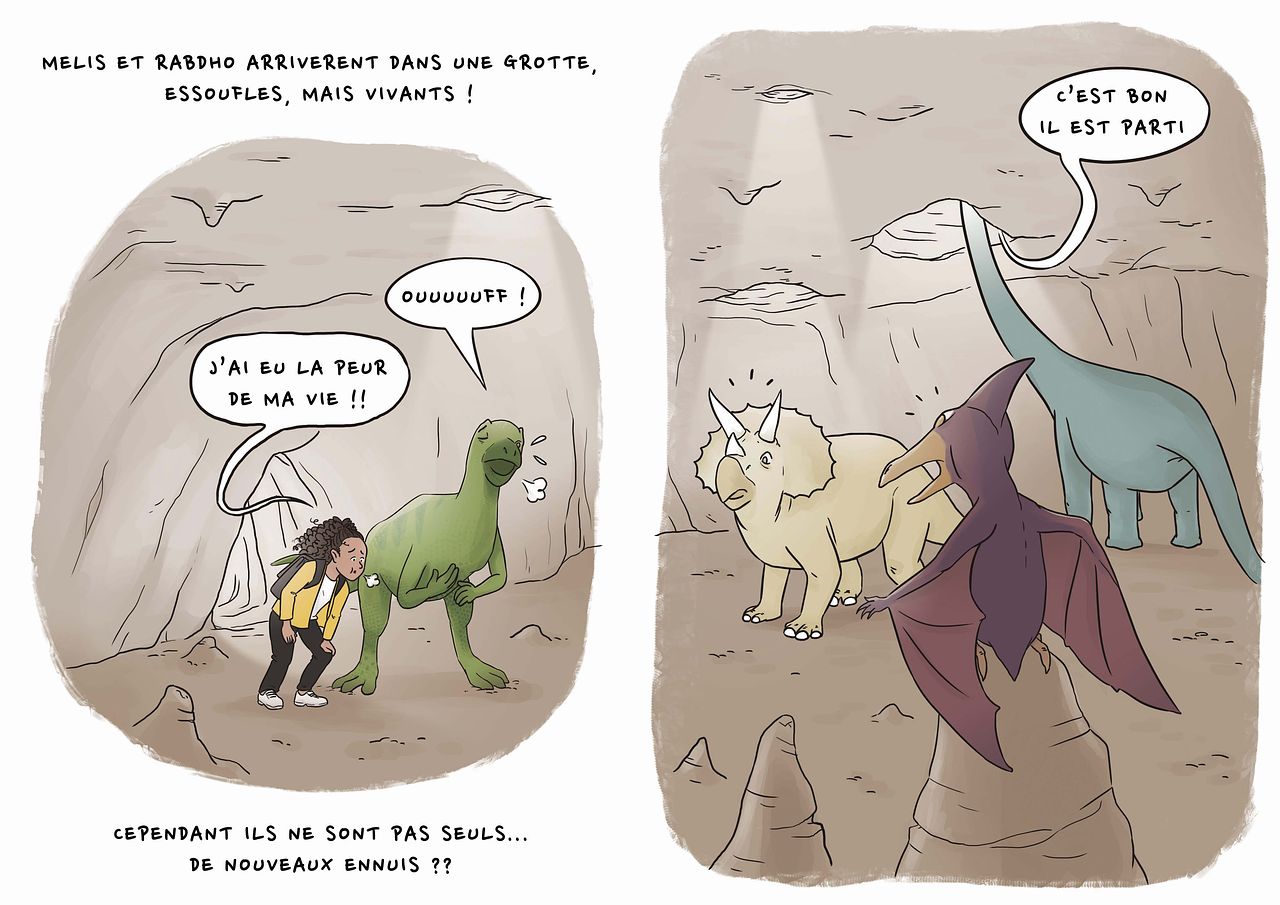 Livre jeunesse dinosaures