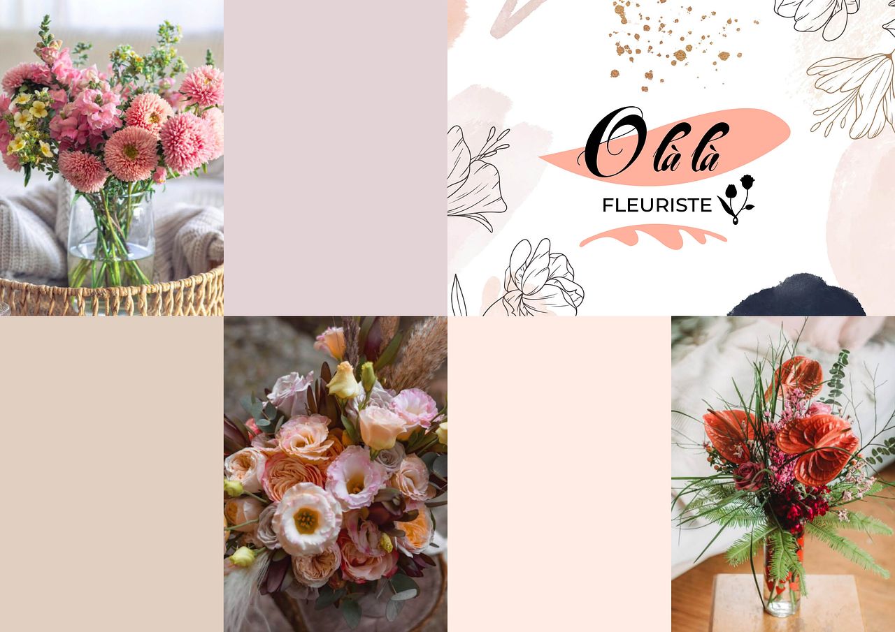 Logo du Fleuriste O là là