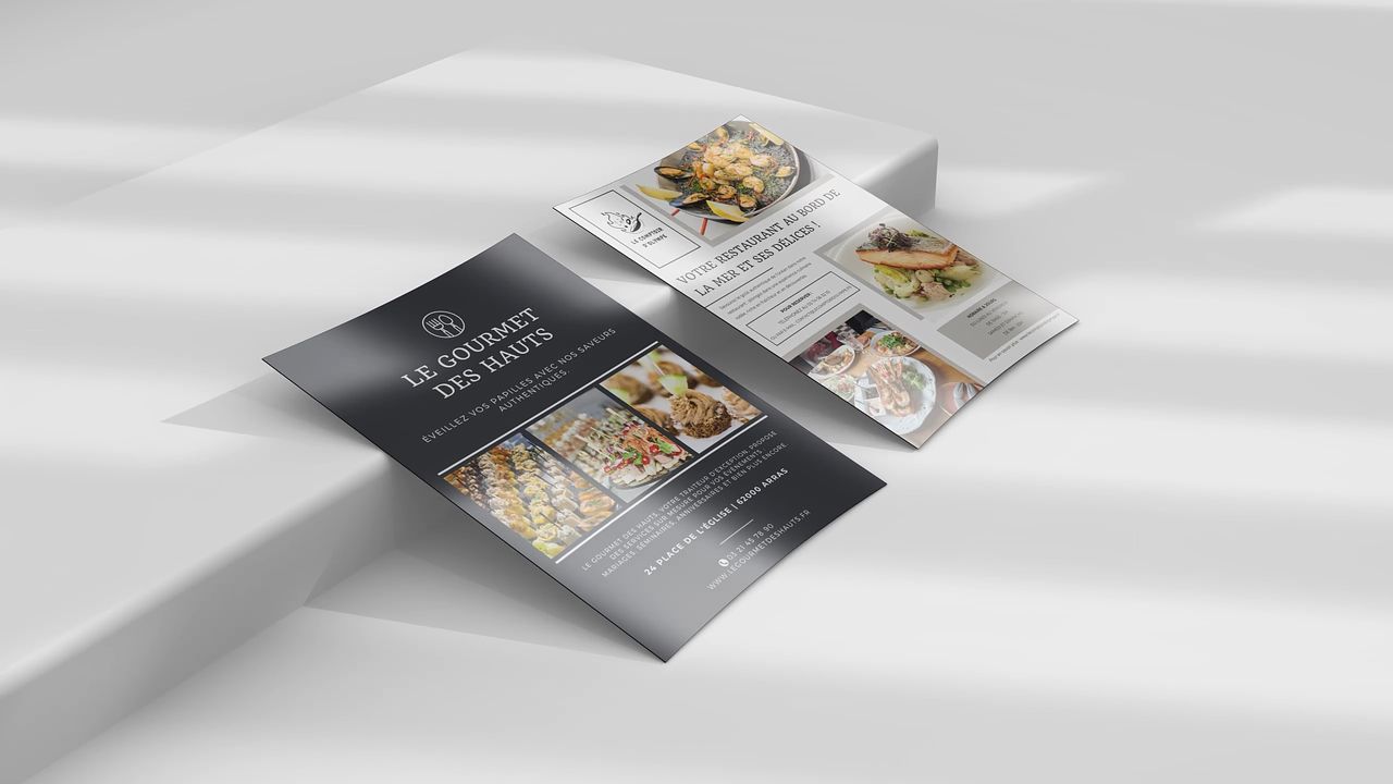 Flyers professionnels multi-secteurs – Beauté, Res