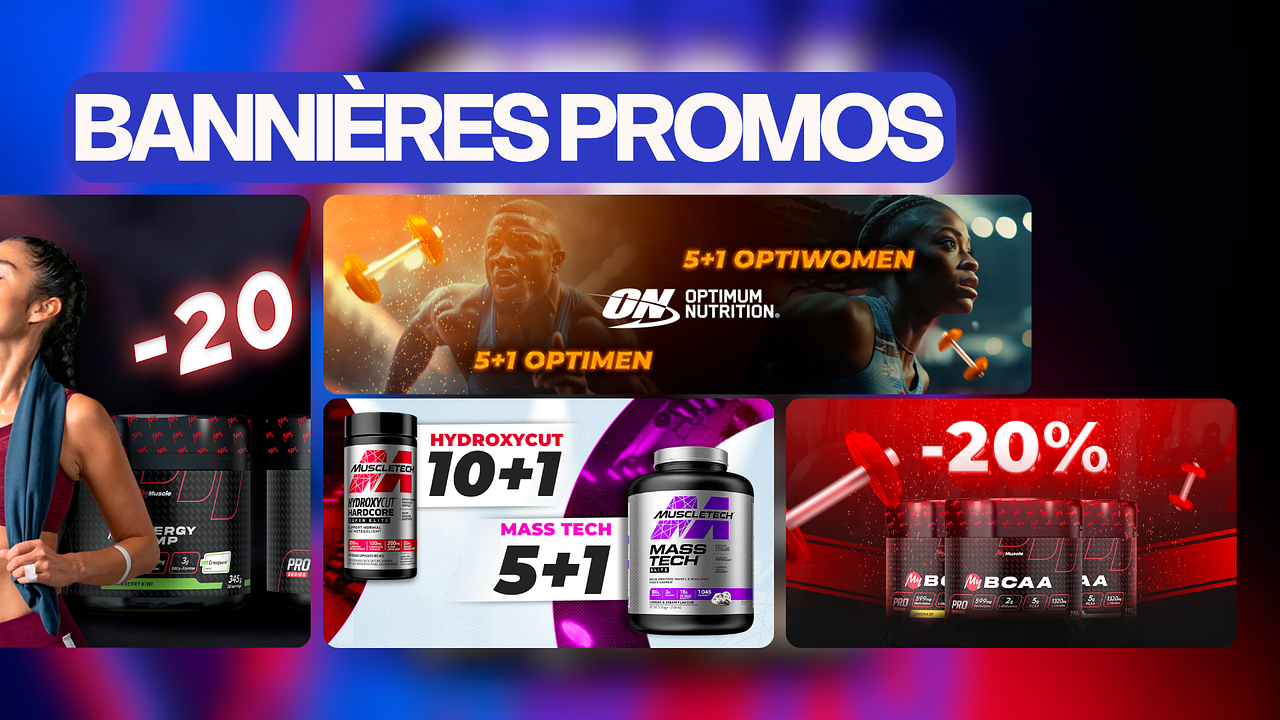 Bannières promotionnelles web