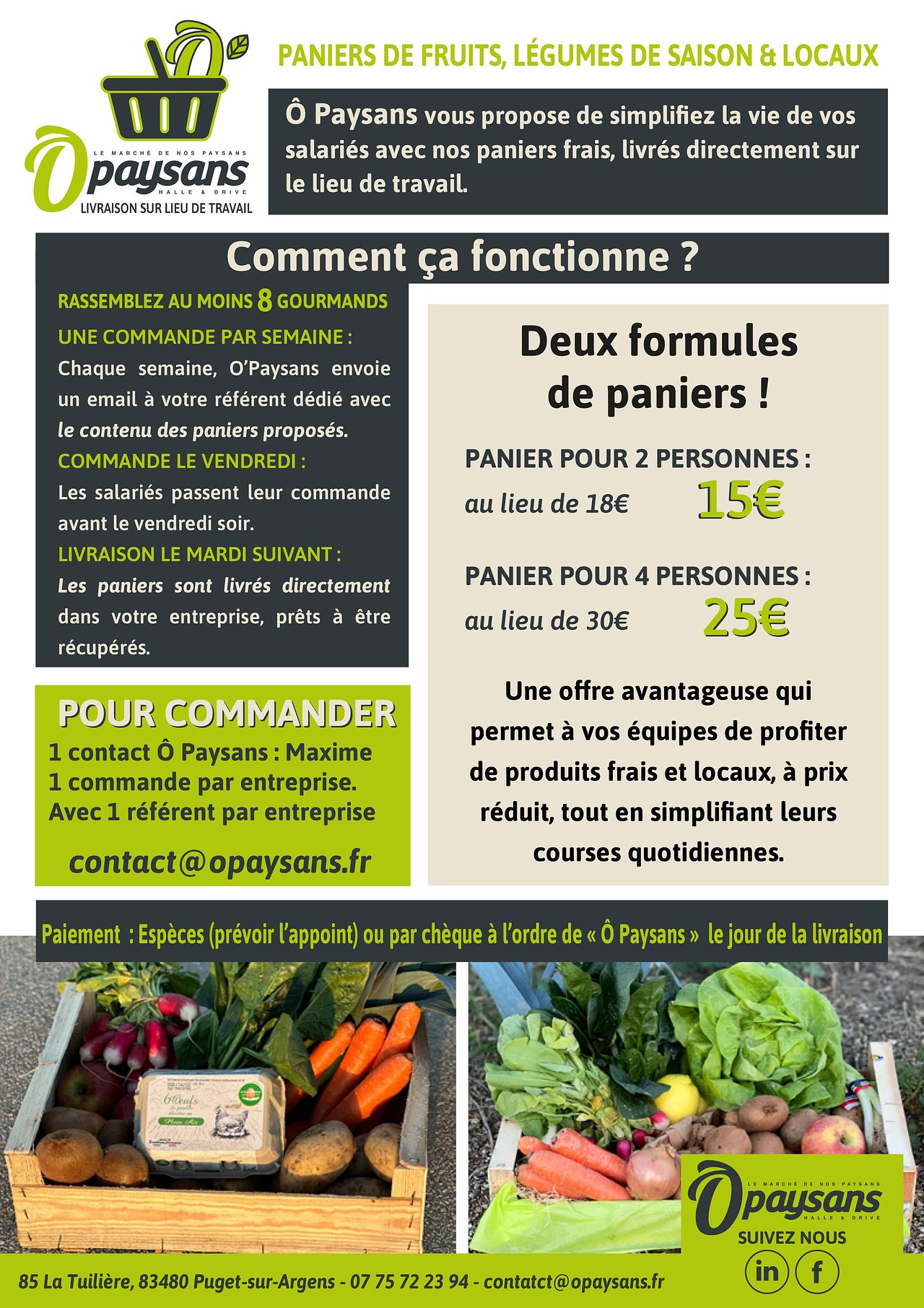 Fiche Ô Paysans