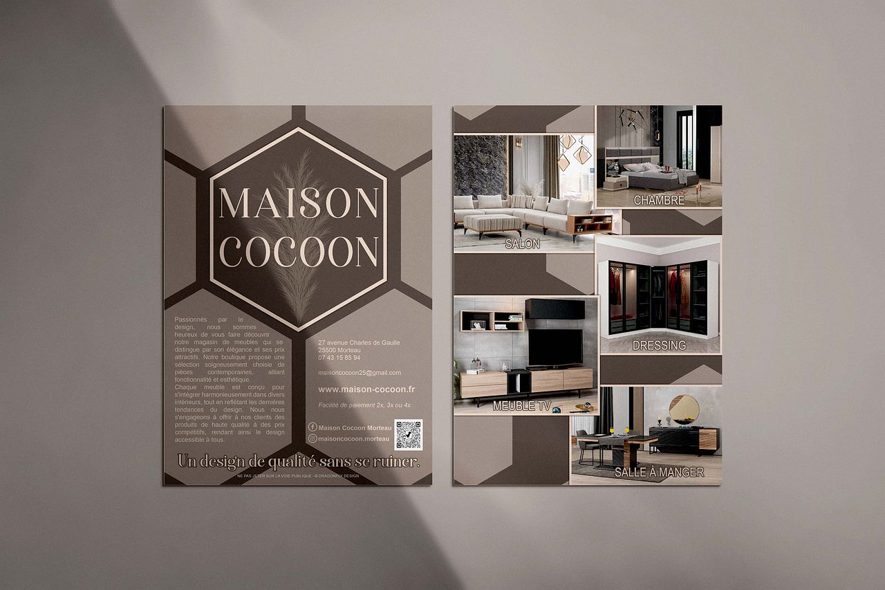 Logo + Flyers Boutique de meubles