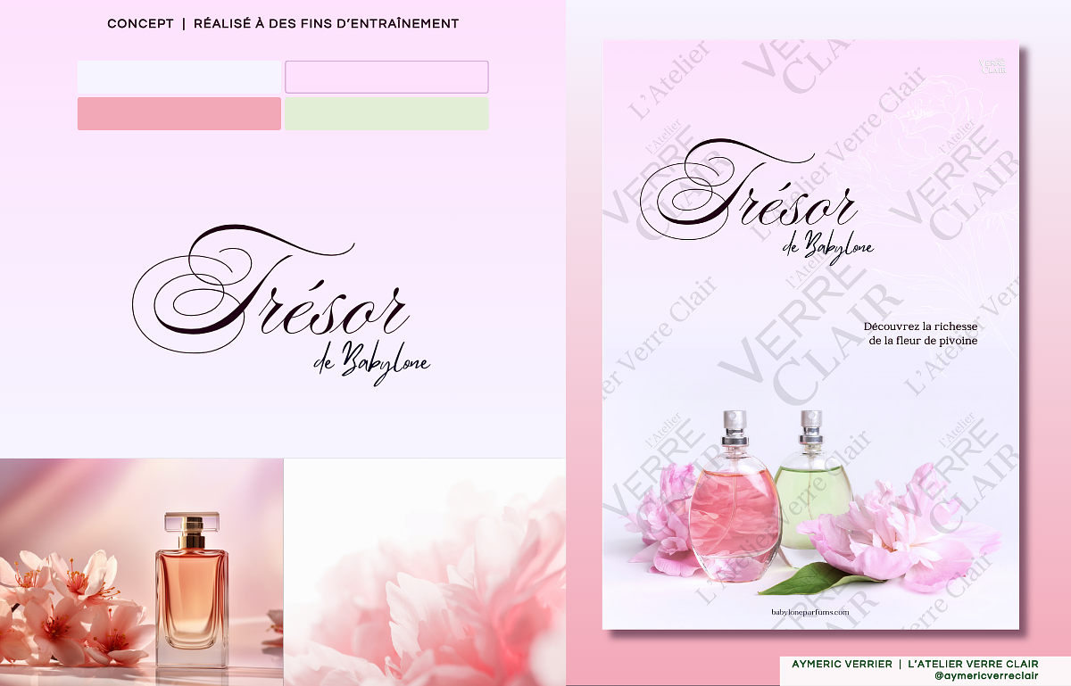 Babylone (Parfum) - Identité graphique