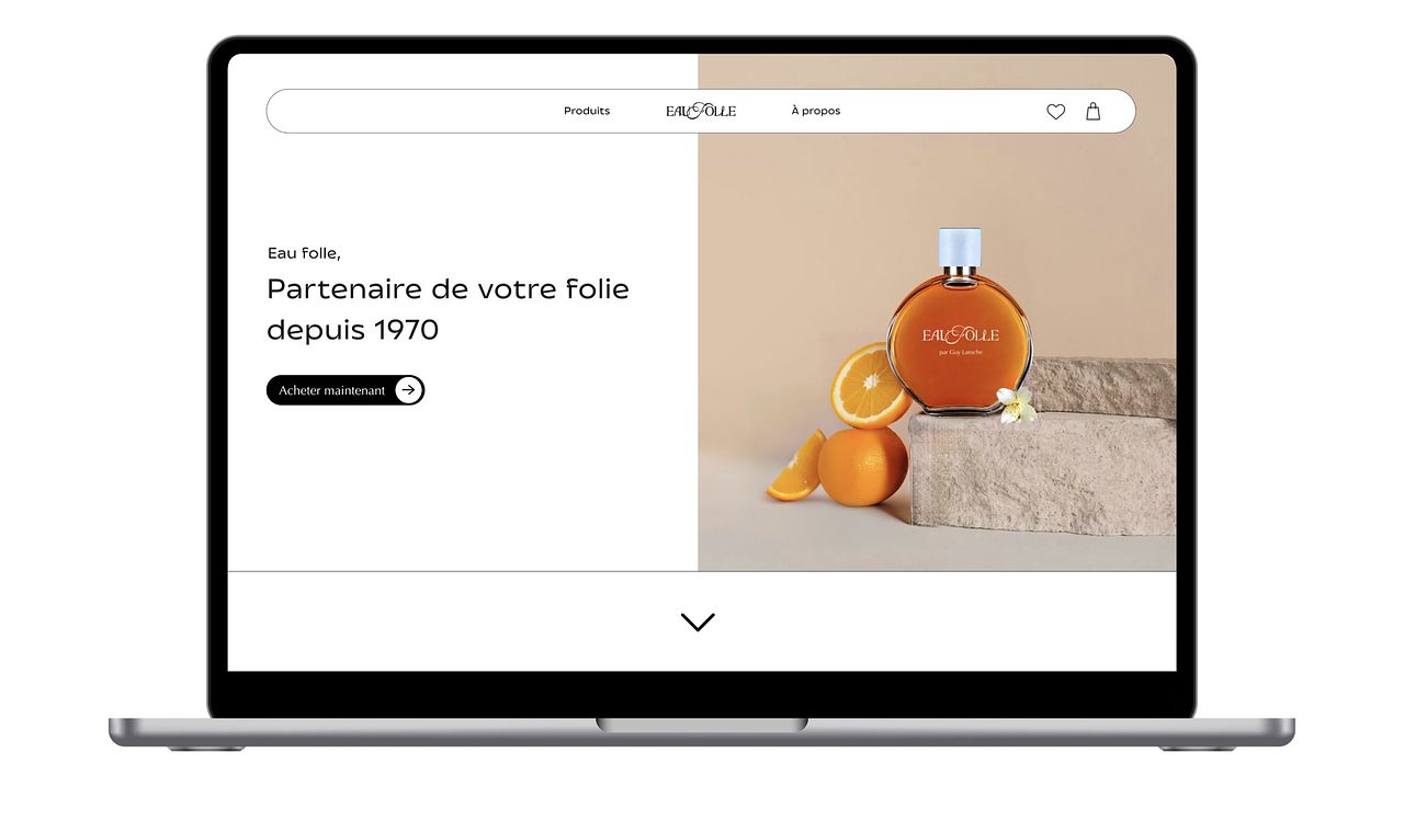 Landing page